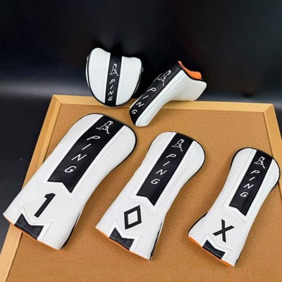 New Style Simple/ping Golf Driver Fairway Wood Hybrid Putter Club Cover Magnetic