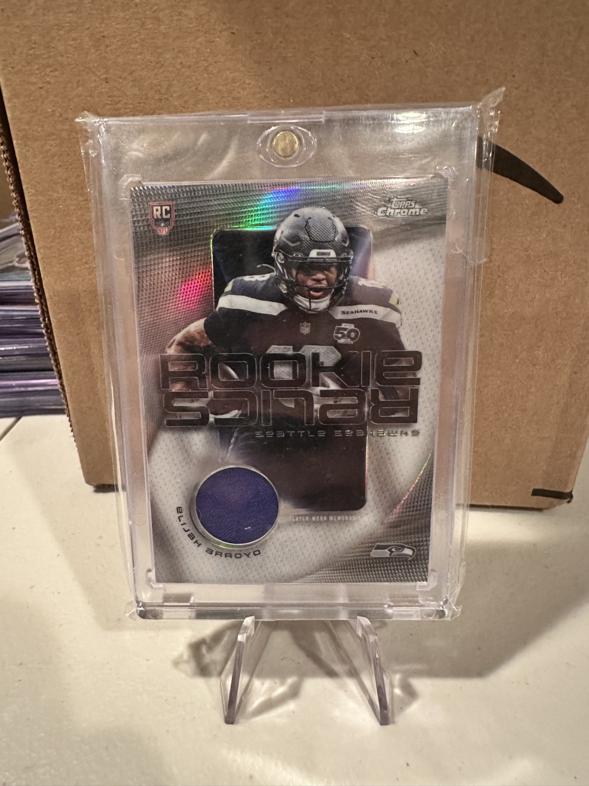2025 Topps Chrome - Rookie Relics Elijah Arroyo #RR-ERR (MEM, RC)