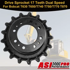 Drive Sprocket 17 Teeth Dual Speed For Bobcat T630 T650/T740 T750/T770 T870 ASI.
