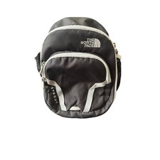 The North Face Sprout Mini Backpack Black Gray Youth 12x9