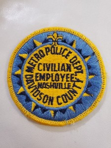 Obsolete Davidson County Metropolitan Police Department – Civilian Employee...