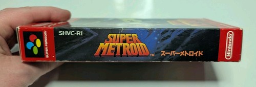 Super Metroid (Nintendo Super Famicom Japanese) Box, Manual & Cartridge. CIB. - Bild 7 von 13