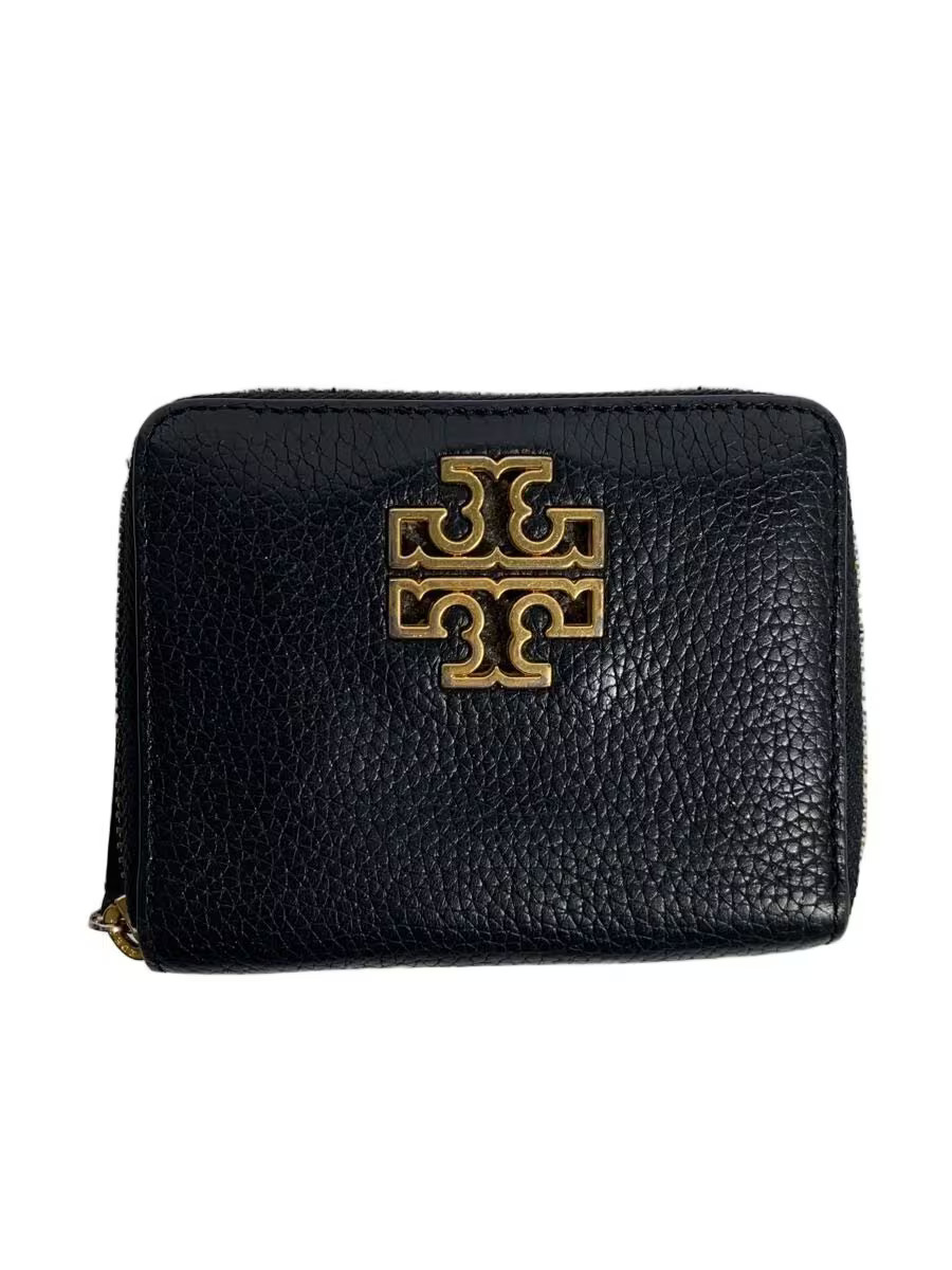 TORY BURCH Bi-fold Wallet Black Plain Men's 10011011