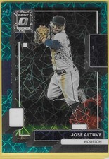 2022 Optic Teal Velocity Jose Altuve Astros 35/35