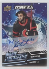 2022-23 Upper Deck Credentials Highly Anticipated Mark Kastelic #HA-26 Auto 16aj