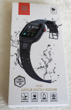 SHELLBOX WATERPROOF, SHOCKPROOF CASE WITH BAND FOR APPLE WATCH SERIES 42  NEW 