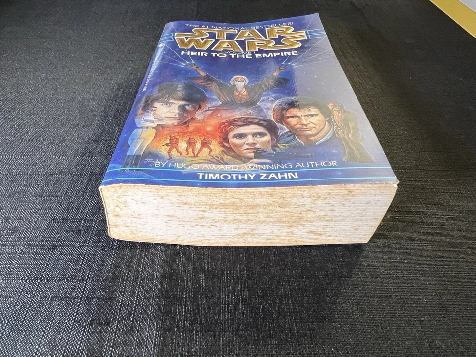 1992 -1st Edition Star Wars Heir to the Empire- Timothy Zahn- volume 1 PB Foto 2 de 4