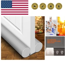 Door Draft Stopper Door Sweep Weather Stripping Noise Blocker Window Breeze B...