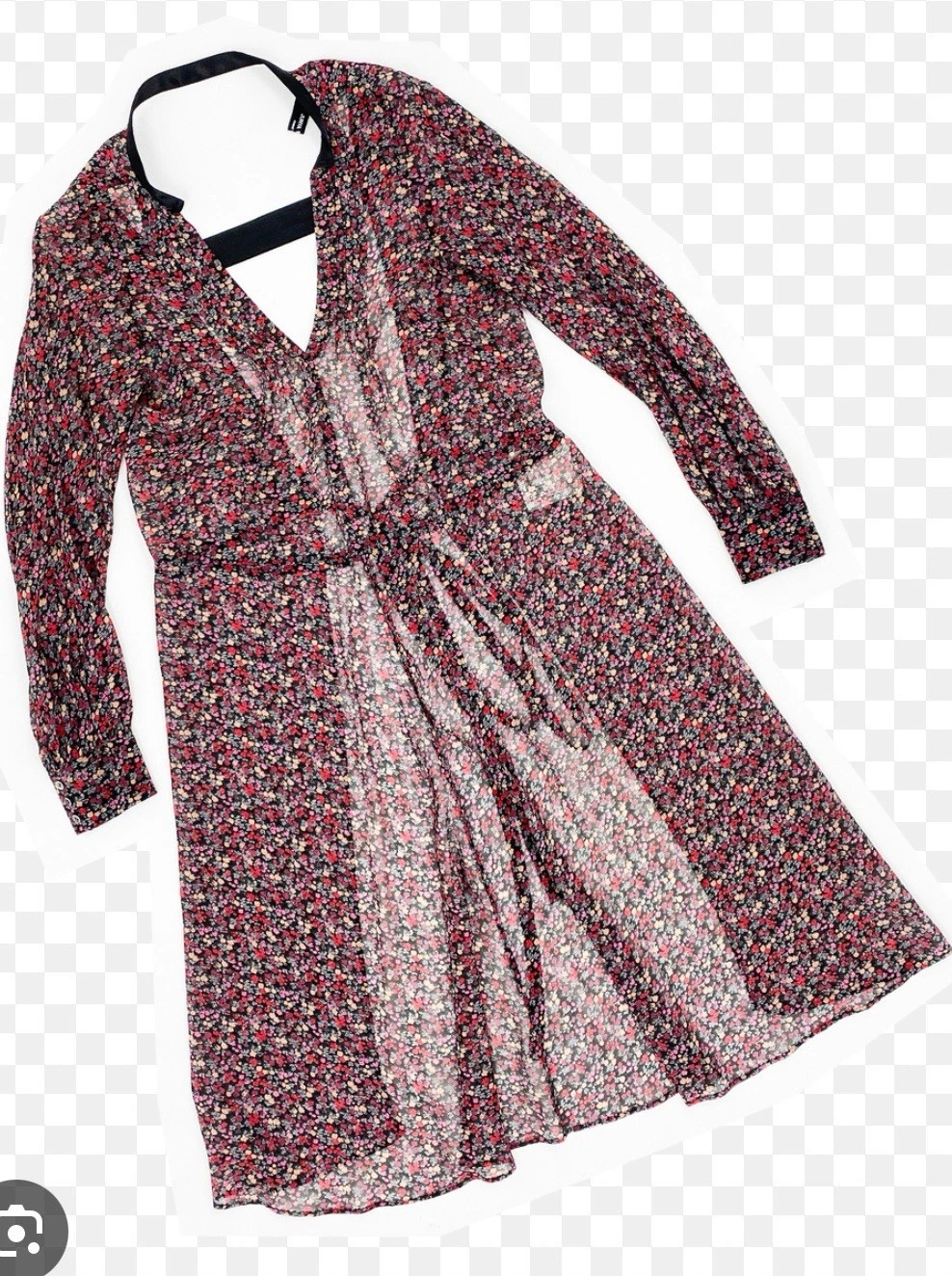 BALENCIAGA Abito grembiule trasparente Comme des Garçons Watanabe taglia M