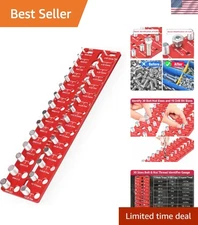 Thread Checker, 49 Nut and Bolt Thread Checker, Screw Size and Thread Identif...