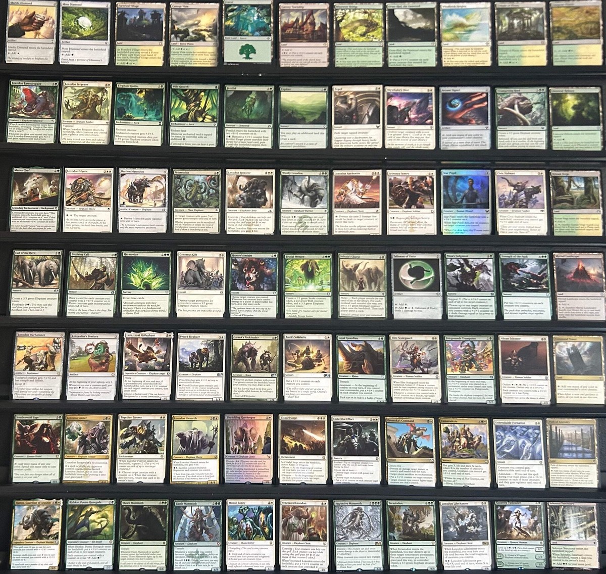 mtg elephant commander deck My Pet Elite Ziatora Jund Sacrifice - Red Green Black - EDH - 100 Card - Custom Magic The Gathering Deck play deck includes everything you need to start playing immediately Hamza, Guardian of Arashin -