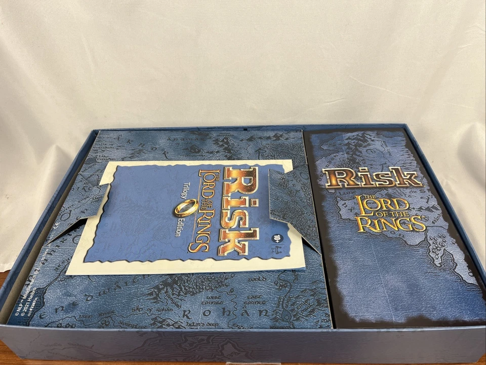 Hasbro Risk - The Lord of the Rings Trilogy Edition Board Game Open Box New. 99% - Image 2 of 4