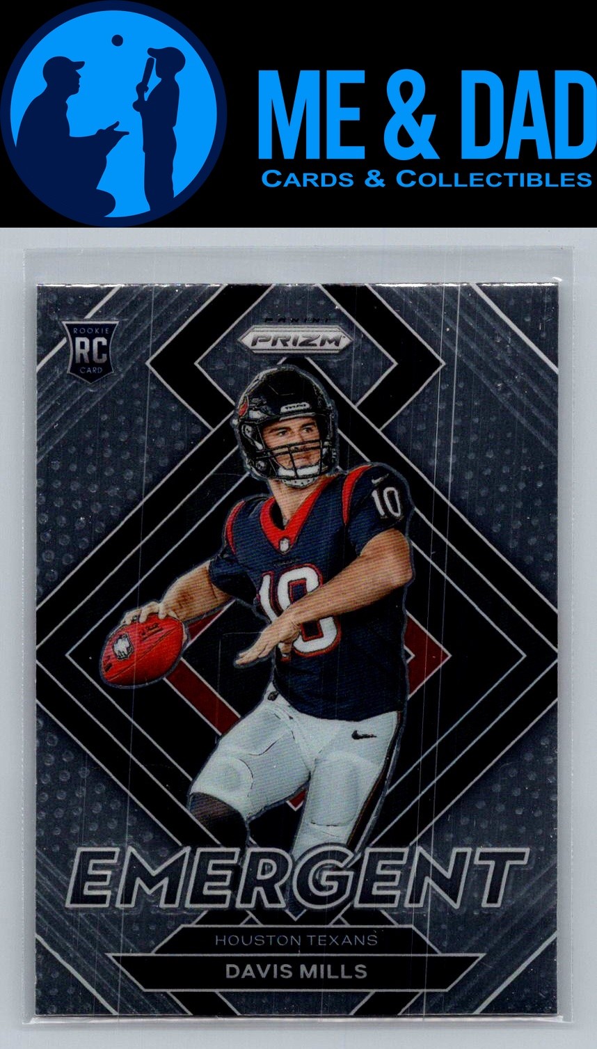 2021 Panini Prizm #E-18 Davis Mills Emergent