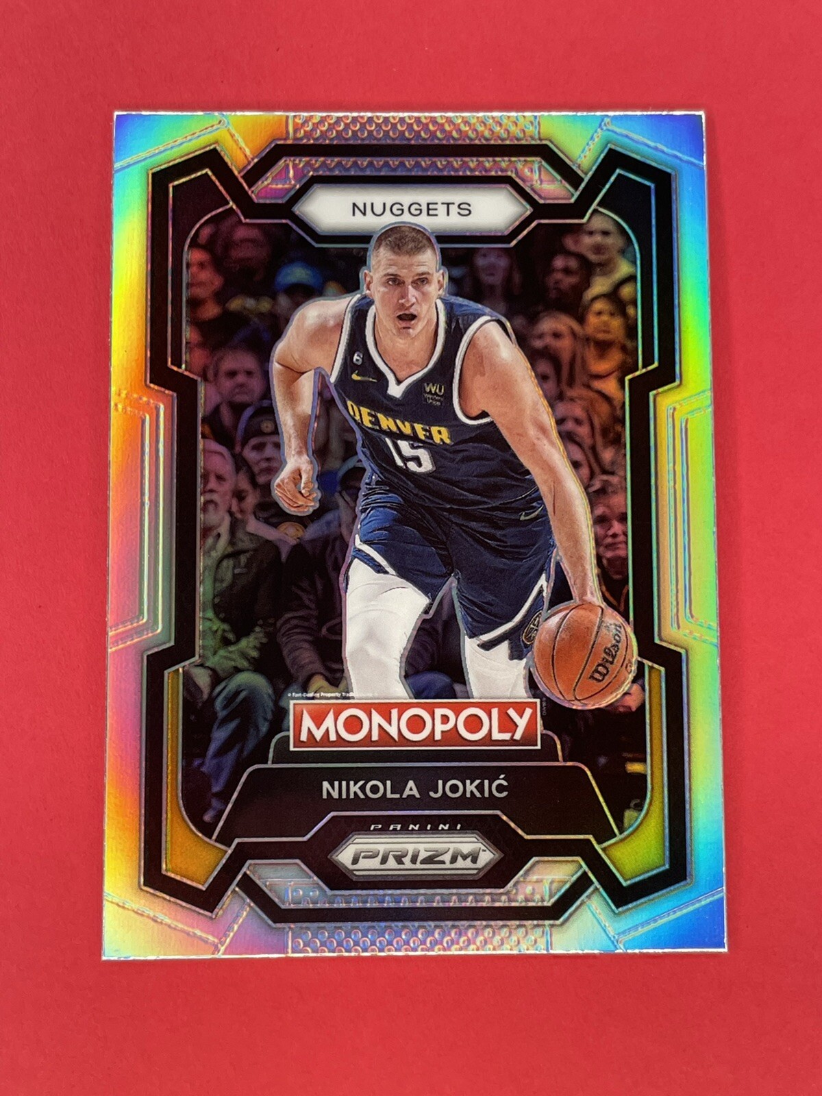 2023-24 Panini Prizm Monopoly NIKOLA JOKIC #1 Silver Prizm