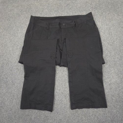 Kathmandu Pants Womens 18 Black Straight Cargo Pockets Outdoor Hiking Size 18 - Picture 5 of 10