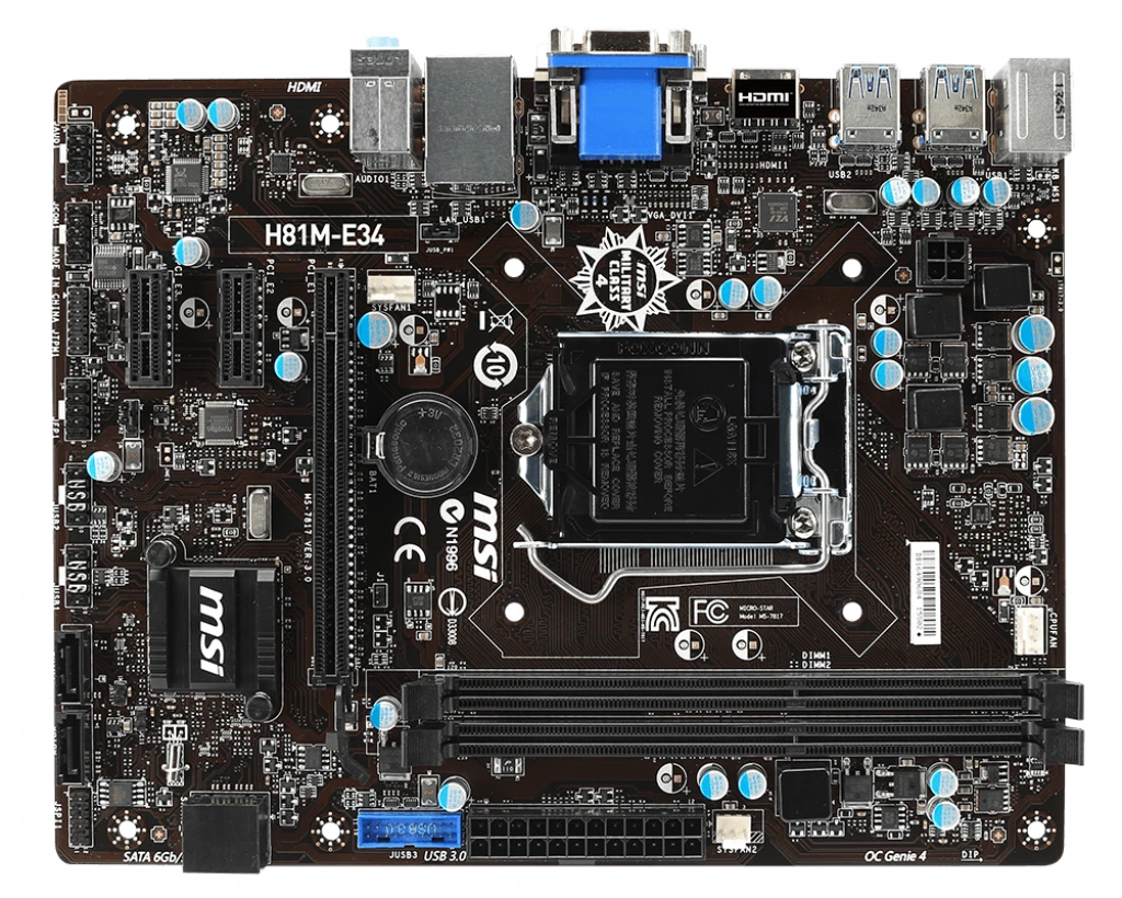 H81 msi best sale motherboard