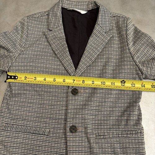 Cat & Jack Kinder Knopfleiste Winter Jacquard Strick schwerer Blazer Jacke Größe 5 - Bild 10 von 12