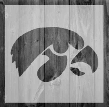 Iowa Hawkeyes Plastic Reusable Stencil *FAST SHIPPING* MULTI-SIZES