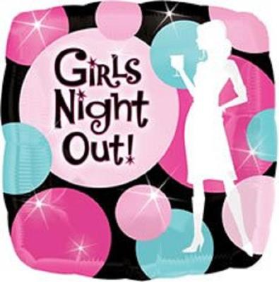Girls Night Out! Anagramm Folienballon 18'' XL Xtra Life