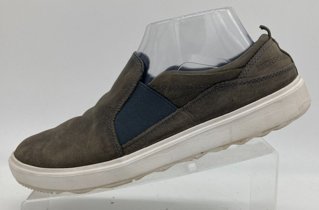 Scarpe donna Merrell taglia 8 mocassini marroni turbolenti comodi slip on casual