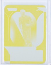 2022 Leaf Vivid Soccer ROBERT LEWANDOWSKI Yellow Base Printing Plate 1/1