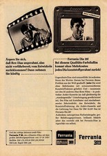 3w6283/ Alte Reklame von 1966 &ndash; 3M Company &ndash; Ferrania Allwetterfilme