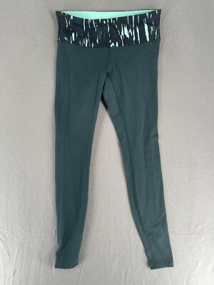 Lululemon Yoga Pants Women s 6 Leggings Cropped Ankle Compression Fit Cross Trai