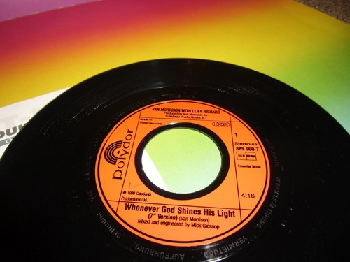 Van Morrison - Whenever God Shines His Light *1989*PROMO* TOP PROG*ROCK 7" - Bild 6 von 7