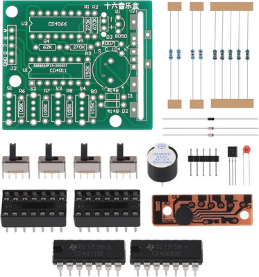 DIY Electronic 16 Music Sound Box DIY Kit Module Practice Learning Kits for Ardu