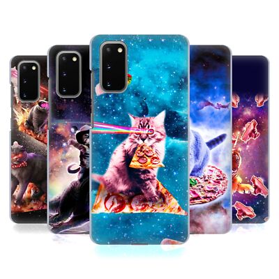 OFFICIAL RANDOM GALAXY SPACE CAT HARD BACK CASE FOR SAMSUNG PHONES 1