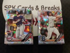 2019 BOWMAN DRAFT CHROME SAPPHIRE You Pick Complete Your Set $0.99 MAX SHIPPING