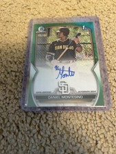 2023 Bowman Daniel Montesino Auto 1st Bowman Chrome Green Refractor 46/99