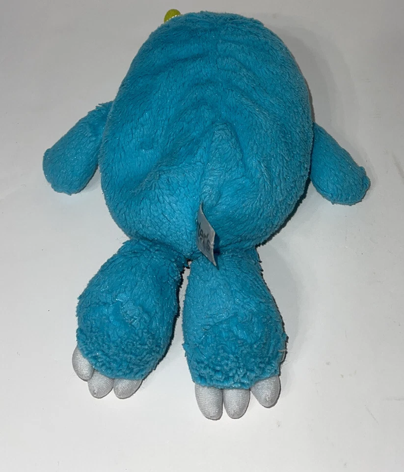 Pelúcia Carter’s Blue Orange Baby Monster #61327 bicho de pelúcia brinquedo macio Lovey 9” - Imagem 3 de 4