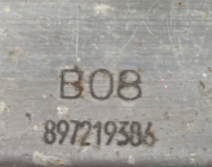 Módulo de control de bomba de freno antibloqueo Isuzu Rodeo ABS 2000-2002 897219386 Foto 4 de 4