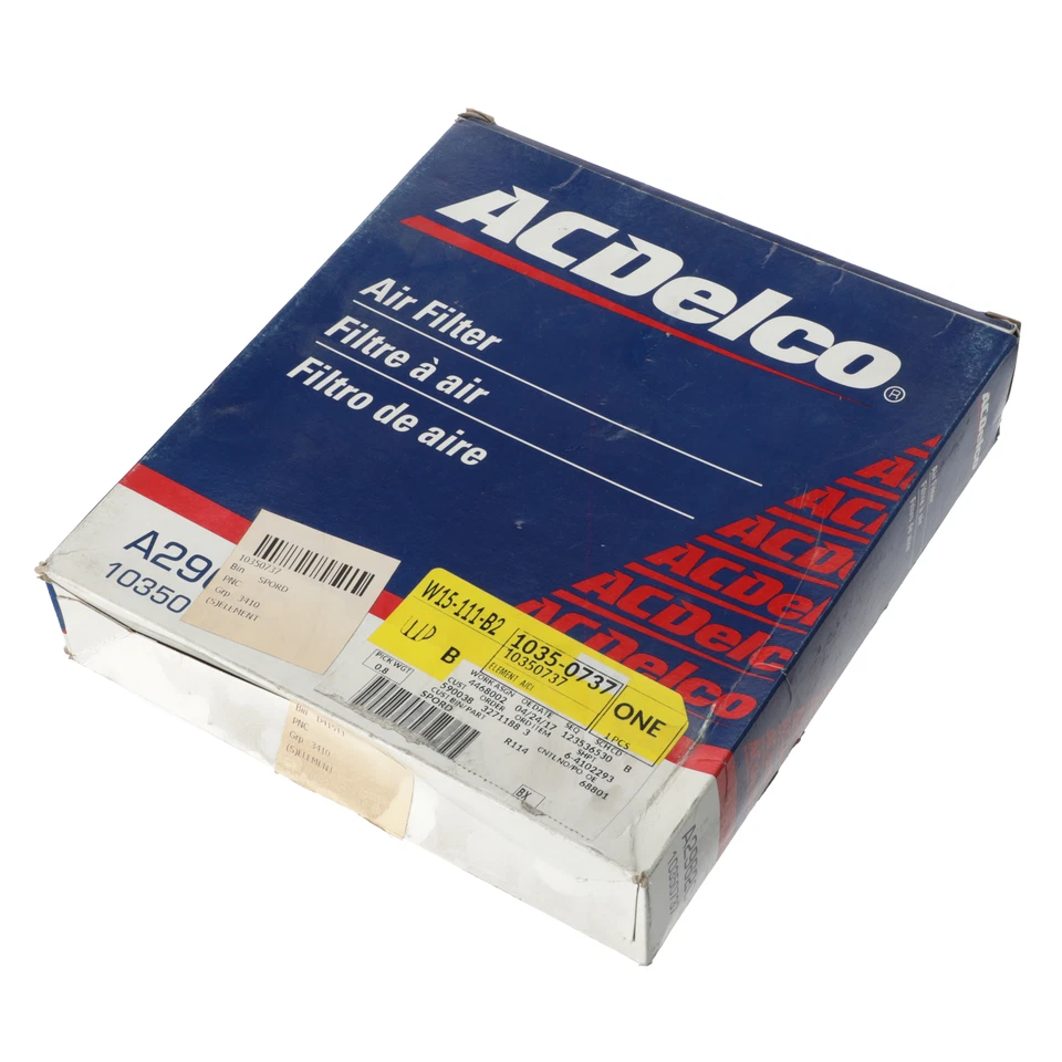 Elemento de filtro de aire del motor Buick Chevrolet Pontiac GM 2005-2011 NUEVO FABRICANTE DE EQUIPOS ORIGINALES 10350737 Foto 3 de 3