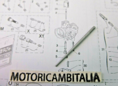 For Dellorto A8 Carburetor Needle Spillo Conico Carburetor Scooter PHVA PHBN