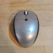 Mouse Logitech Cordless Mini Optical w/ USB Model RB S111 Used Not Tested