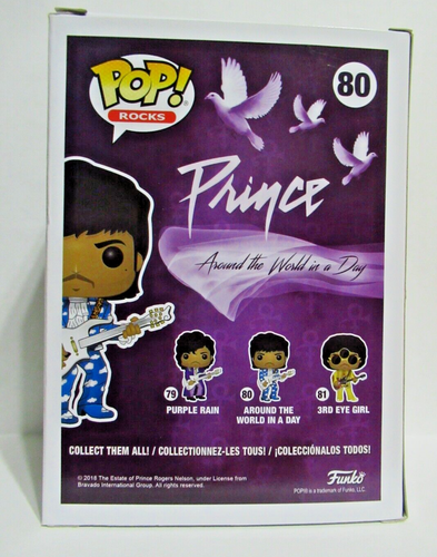 Funko Pop Rock Prince Blue Sky Cloud Suit NOS - Picture 4 of 6