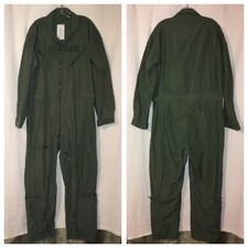 Military Sage Green Coveralls Flyers CWU-1 Type 1 Class 1 44L Carter