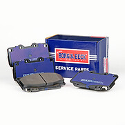 Triscan 8110 13076 BBP2002 Front Brake Pad Set Fits Toyota Hilux