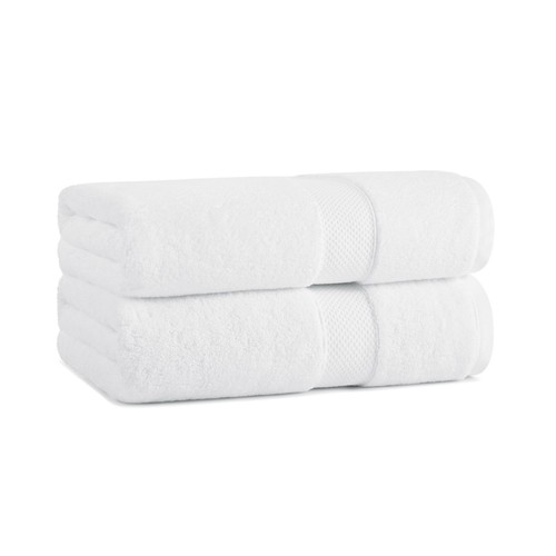 Paquete de 2 toallas de baño de algodón egipcio, opciones de color. Toalla de baño suave de 30x54 pulgadas - Imagen 32 de 33