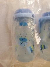 NUK Active Cup 10oz Baby Bottle BPA Free 3-Pack