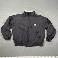 Vintage Labatt Ice Beer Jacket Windbreaker XL Unisex VTG 90s USA Made FREE SHIP