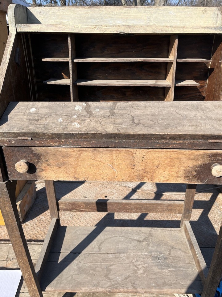 Antique Letter Writing Desk eBay