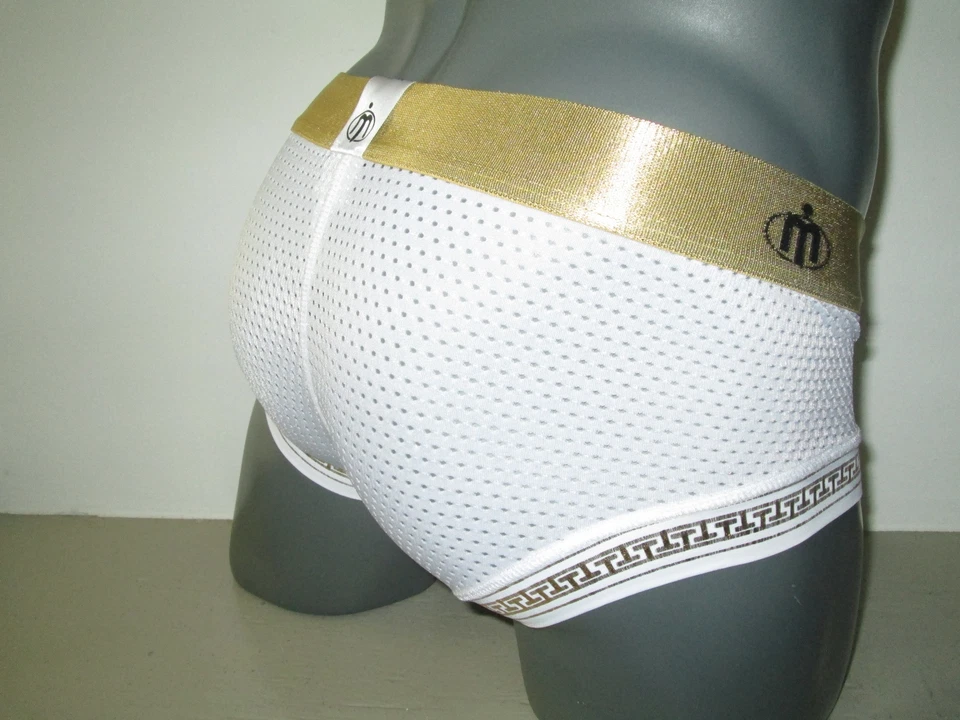 Calzoncillo Boxer Intymen Microfibra Malla Blanco 5602 (L) Foto 3 de 4