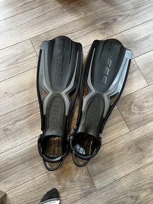 Cressi Thor EBS Fins Black/Silver XL