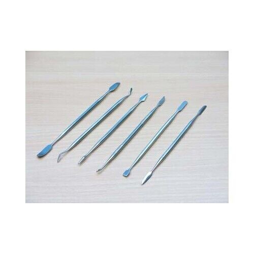 6pc Stainless Steel Carver Set in wallet Expotools 70830