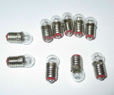 Ersatzlampen (Märklin 600100) E5.5 - 19V  -  10 x   ''NEU''