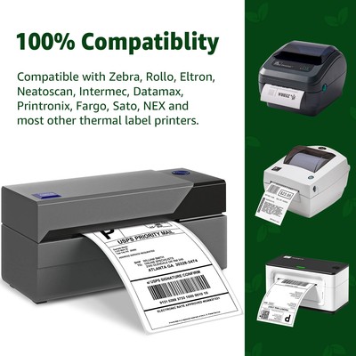 Etichetta Di Spedizione Termica Diretta 4x6 Pollici (500 Etichette - Foto 2