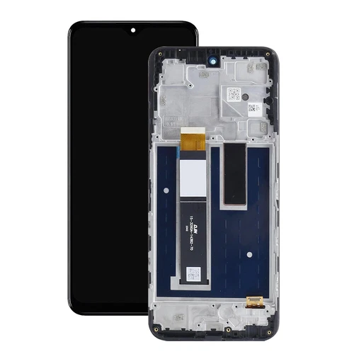 LCD Display Screen Touch Digitizer Assembly For Boost Mobile Celero 3 5G W/Frame - Picture 1 of 4